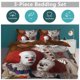 thumbnail image 5 of Pennywise Print Bedding Set Pattern Duvet Cove Set 3 Pieces 1 Quilt Cover And 2 Pillowcases for Women Men Teens, 5 of 5