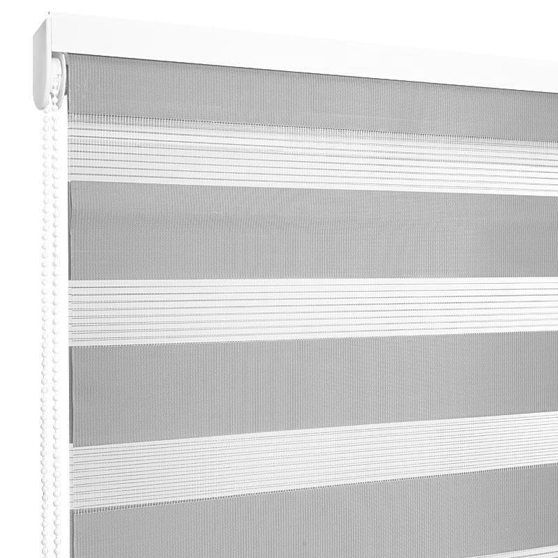 Chantilly - Cortina Duo 220 X 220 Cm Gris