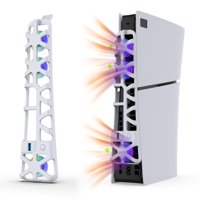 Ventilador Aaronmei Enfriamiento Ps5 Slim Rgb Blanco