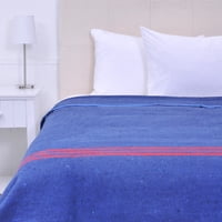 Plumetti - Frazada Termica Queen Lineas Azul