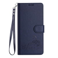 Funda Tipo Cartera Foxdock Para Ulefone Note 19 Con Soporte, Ranuras, Rfid, Diseño De Gato