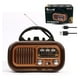 thumbnail image 1 of Radio Vintage Solar Recargable USB cafe, 1 of 4