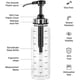thumbnail image 3 of Botellas de vidrio para salsa, juego de 2 dispensadores de aceite de oliva de 500 ml, prensa de aceite de miel y aderezo de kétchup sin goteo (2 unidades de 500 ml), 3 of 5