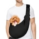 thumbnail image 1 of Transportador Tipo Bandolera Para Perro Y Gato Ajustable Manos Libres Negro, 1 of 8