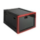 thumbnail image 2 of Caja Con Cerradura Contenedor De Almacenamiento De Plástico Con Cerradura A Prueba De Niños, Negro Y Rojo, 2 of 3