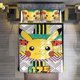 thumbnail image 1 of 3 Piece Bedding SetPokmon Summer PatternComforter Set for Kids Boys Teen Tween 3D Lightweight Microfiber Bedding Sets, 1 of 5