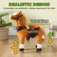 thumbnail image 3 of Caballito Mecedor Qaba Pony de Peluche con Ruedas y Sonido de Relincho, 3 of 9