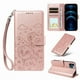 thumbnail image 1 of Funda Billetera FOXDOCK Compatible con iPhone 12 Pro Max, Diseño Perrito Tierno, Ranuras para Tarjetas y Soporte Plegable, 1 of 6