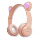 thumbnail image 1 of Audifonos Bluetooth Orejas De Gatito RGB Over Ear Rosado, 1 of 2