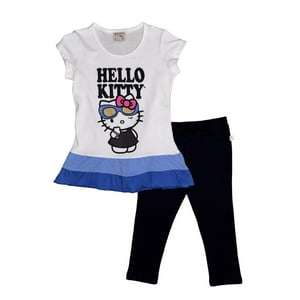 Conjunto Niña Hello Kitty Blanco 10