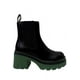 thumbnail image 1 of Botin Ecocuero ZAZ60 Negro Verde, 1 of 5