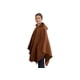thumbnail image 2 of Poncho de Lana Café Tratur, 2 of 3