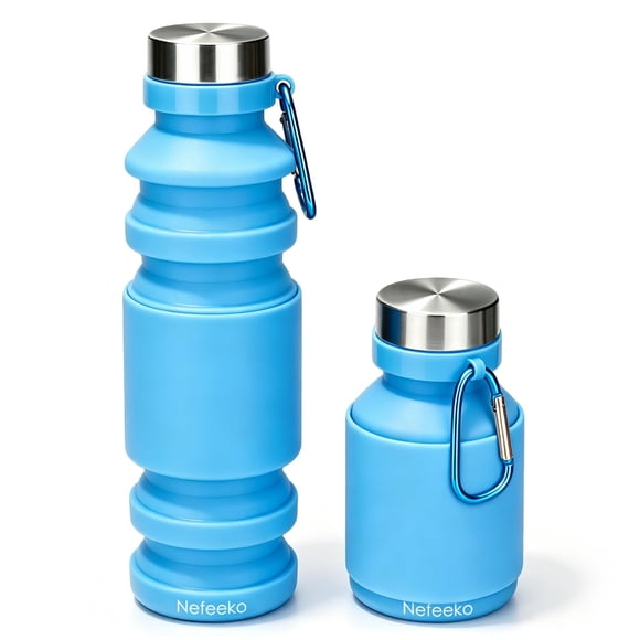 Botella de Agua Nefeeko 500 ml Plegable sin BPA