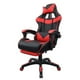 thumbnail image 1 of Silla Gamer Ergonómica Reclinable con Reposapiés Roja, 1 of 2