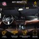 thumbnail image 2 of Parasol para parabrisas de coche EcoNour, poliéster reflectante 240T, 2 of 9