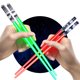 thumbnail image 1 of Palillos ChopSabers LED iluminados estilo Star Wars - Juego de 2 pares, 1 of 5