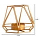 thumbnail image 5 of Candelabro Porta Vela Dorado Estilo Geométrico Decorativo, 5 of 5