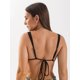 thumbnail image 2 of Top de Bikini Daikiri Mujer Triángulo Ancho Negro Protección UV50+, 2 of 3