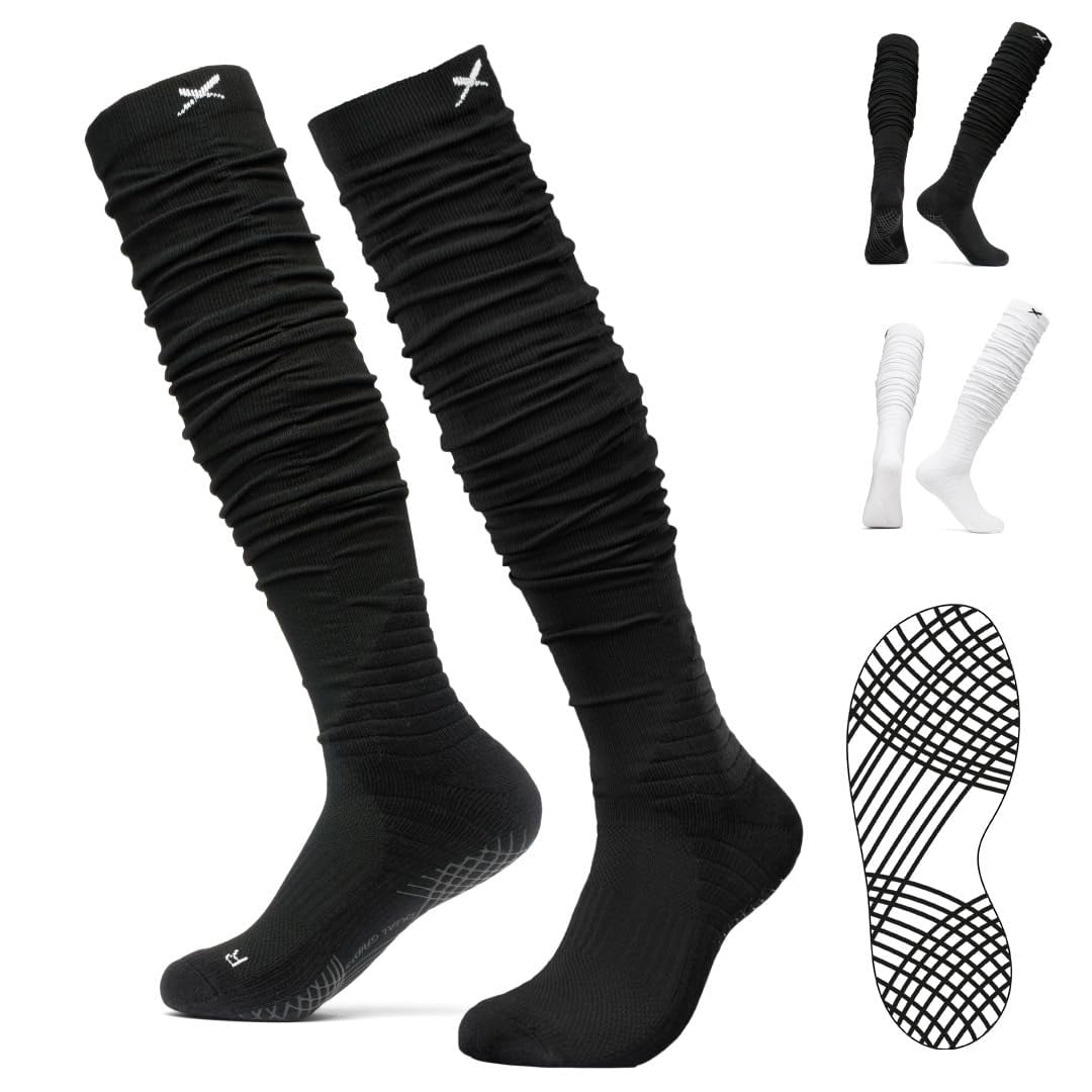 Medias De Fútbol Lux Sports Dualgrip Largas Con Agarre Acolchado