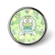 thumbnail image 1 of Keroppi-Theme Round Button Badge: Premium Metal Construction, Ideal for High-End Events 2.8 cm, 1 of 6