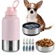 thumbnail image 1 of Botella de Agua para Perro Cibaabo 950 ml con 2 Tazones Aislada, 1 of 6