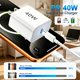 thumbnail image 4 of Cargador rápido para iPhone 17/Air, [Certificado MFi] Adaptador de corriente USB‑C de 40 W con bloque de pared y cable USB‑C a USB‑C para iPhone 17e/17 Pro Max/16/16 Plus/16 Pro Max/15/iPad/AirPods, 4 of 7