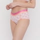 thumbnail image 4 of BoyShort Mujer Mujer Cotton Palo Rosa Print Corona, 4 of 5