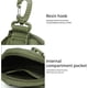 thumbnail image 3 of Bolsa táctica redonda, pequeña bolsa Molle con gancho de resina, riñonera, monedero pequeño, bolsa militar para camping, senderismo, viajes y uso diario., 3 of 7
