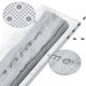 thumbnail image 3 of REGALWOVEN Alfombras de Baño con Letras Divertidas para Baño, Absorbente Antideslizante Lavable Gris 20" x 32", 3 of 6