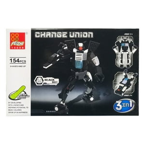 Nobel Toys - Armable Robot Transformers 154 Pcs 29X19Cm