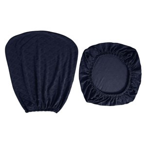 Magideal - Funda Para Silla De Oficina, Fundas Para Silla Elásticas A Prueba De Aceite, Lavables, A Prueba De Polvo, Estirables, Funda Universal Para Silla De Es , Azul Marino