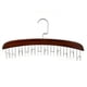 thumbnail image 2 of Organizador de corbatas de madera para colgar accesorios de armario masculino, ahorra espacio para guardar y exhibir., 2 of 8