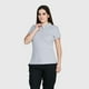 thumbnail image 1 of Polera Pique Mujer 80/20 M/C gris oscuro XL, 1 of 5