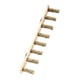 thumbnail image 2 of Puente de escalera de madera para pájaros, perca de escalera para loros y pájaros, juguetes para masticar pájaros, madera, perchas para pájaros para j 8 secciones, 2 of 5