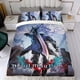 thumbnail image 4 of Devil May Cry Conjunto de sábanas temático, trío de piezas, cómodo y amigable con la piel, diseño único, regalo de decoración para el hogar para familiares, amigos y fans, 90 cm * 190 cm, 4 of 6