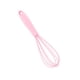 thumbnail image 1 of Batidor De Silicona Utensilio De Cocina Mezclador Antiarañazos Batidor De Huevos Espumoso Rosa, 1 of 5