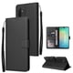 thumbnail image 1 of Funda Cartera para Samsung Galaxy A26 5G con Tarjetero, Soporte y Cordón - Protección Negro, 1 of 5