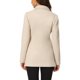 thumbnail image 3 of INSPIRE CHIC Abrigos de Invierno para Mujer Manga Larga Solapa Mitad del Muslo Prenda Exterior Doble Botonadura Chaquetón S Beige, 3 of 6