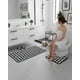 thumbnail image 5 of Juego de alfombras de baño 3 piezas suaves y absorbentes, 5 of 6
