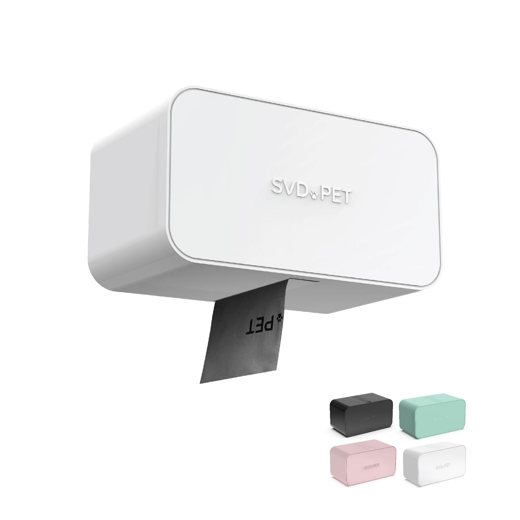 Dispensador De Bolsas Para Excrementos De Perro Svd.pet, Montaje En Pared, Con Capacidad Para 8 Rollos