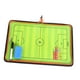 thumbnail image 2 of Tablero De Entrenamiento De Fútbol, Tablero De Práctica Reutilizable Con Cremallera, Tablero De Estrategia Con Bolígrafo, 2 of 3