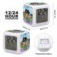 thumbnail image 2 of Dee y Amigos en Oz theme 7 colors Alarm Clock Digital LED Alarm Clock Gifts for kids friends family, 2 of 6