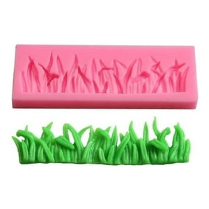 Genérico - Molde De Silicona Hierba Molde Césped Molde Fondant Hierba