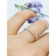 thumbnail image 3 of Anillo Ajustable Plata S925 Chapado Oro Cadena Brillante, 3 of 3