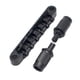 thumbnail image 3 of Puente De Montura De Guitarra, Piezas De Repuesto Ligeras Para Guitarra De Cuerdas, Color Negro, 3 of 5
