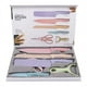 thumbnail image 1 of Set De Cuchillos Tijeras Pelador Color Tonos Pastel, 1 of 5