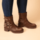 thumbnail image 2 of Bota Mujer Café Dahia Thunder Blue, 2 of 5