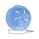 thumbnail image 5 of Rueda Para Correr Para Hámster, Pelota De Ejercicio Multifuncional Silenciosa Para Hámster Con Soporte, Azul, 5 of 5