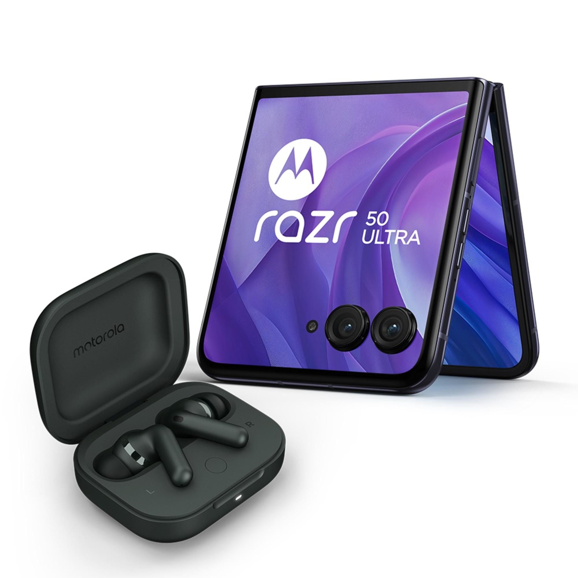 Motorola - Smartphone Razr 50 Ultra 5G 512Gb Azul + Audifonos