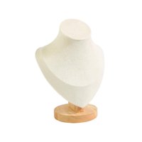 Magideal - Soporte De Exhibición De Caballete Para Collar, Soporte De Exhibición Para Collar, Soporte De Exhibición Para Tocador, Decoración De Mesa, Dormitorio, Beige